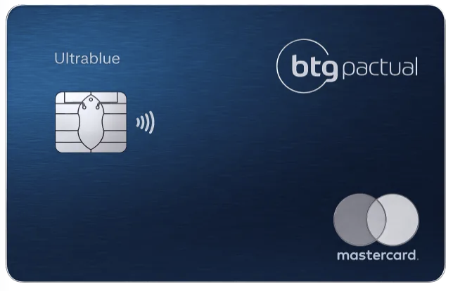 Cartão BTG UltraBlue